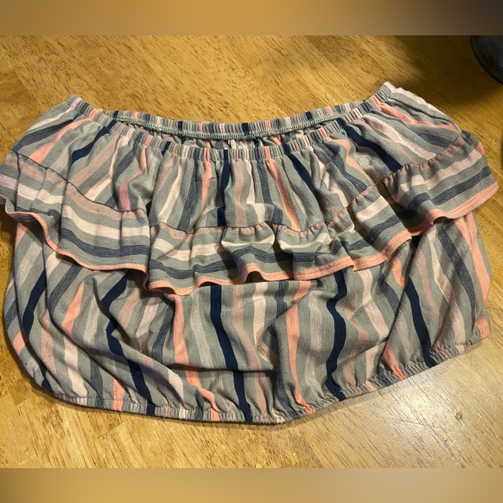 American Eagle strapless crop